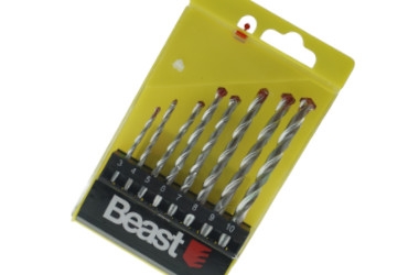 WIERTŁA DO BETONU CONCRETE  3-4-5-6-7-8-9-10MM 8X