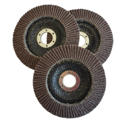 FAECHERSCHLEIFSCHEIBEN 3ER-PACK P60/125MM FOLDED 3X