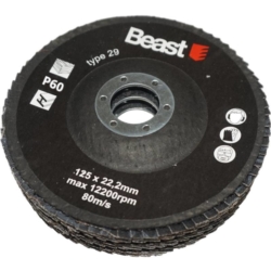  P60 125/22MM FOLDED 3X