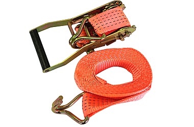 CINGHIA con CRIC per CAMMION 765KG 4.5M x 50MM  HEAVY DUTY