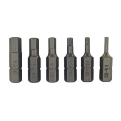 KOŃCÓWKI WKRĘTAKOWE BITY Z UCHWYTEM 33 BITS CR-V MAGNETIC PZ x7 PH x7 SLx5 HEX x6 TORX x7