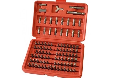 KOŃCÓWKI WKRĘTAKOWE ZESTAW BITÓW BITY 100EL. 100X PROFI