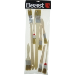 SET DI PENNELLI PIANI E ROTONDI 10X