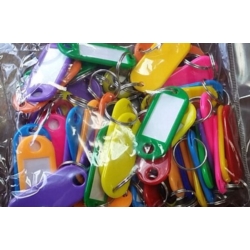 JEU DE PORTE-ETIQUETTES 
100X COLOR MIX