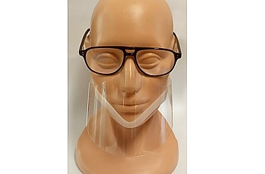 MINI FACE SHIELD 
CHIN REST, COLOR MIX