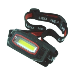 LATARKA NA GŁOWĘ COB 3W+ COB RED light 2xAAA