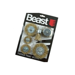 STEELBRUSHES ROTARY 6X: 1.5-2-2.5-3" +B1"+B2"