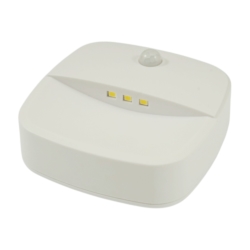 LAMPKA NOCNA LED Z CZUJNIKIEM RUCHU ZMIERZCHU 3SMD ADHESIVE 3xAAA SENSOR