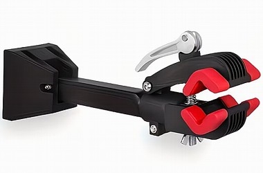 WIESZAK REGULOWANY NA ROWER NA SCIANĘ 25-40MM ALU