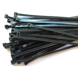 OPASKA TRYTKA TAŚMA KABLOWA ZACISKOWA CZARNA 50SZT 300x4.7MM BLACK NYLON 50X