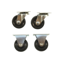                             ROULETTES CAOUTCHOUC
                          