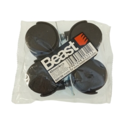 ROULETTES EN PLASTIQUE 40MM PP 4X