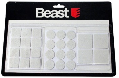 NAKLADKA Z POVSTI NA NIZHKY 28X WHITE