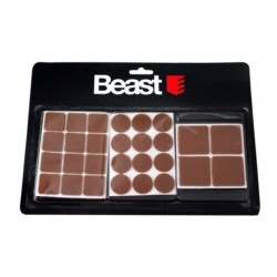 PODKŁADKI FILCOWE POD MEBLE 28X BLACK