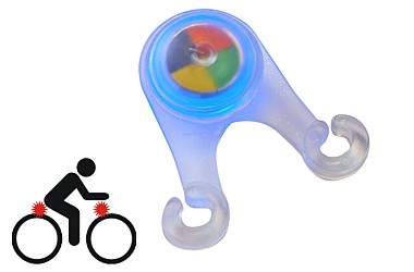 LEDLAMPE LED BIKE 3-FUNCT. PP no batteries
