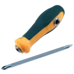 WKRĘTAK ŚRUBOKRĘT DWUSTRONNY PŁASKI I KRZYŻAK 3 IN 1 DOUBLE END 80MM