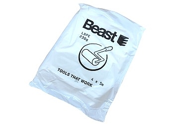 FOLIA BUDOWLANA MALARSKA OCHRONNA MOCNA LDPE 4x5M 230G 0,012MM