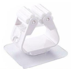 SPRING CLIP HANGER 
WHITE 5x3CM 5kG ADHESIVE