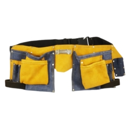 PAS NA NARZĘDZIA MONTERSKI SKÓRZANY 55x20CM FULL LEATHER DOUBLE COLOUR