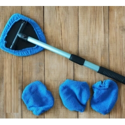BROSSE EN MICROFIBRE POUR DÉSEMBUER LES VITRES DE 