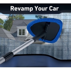 BROSSE EN MICROFIBRE POUR DÉSEMBUER LES VITRES DE 