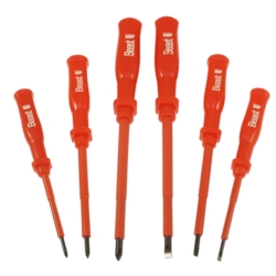 WKRĘTAKI ŚRUBOKRĘTY PŁASKIE I KRZYŻAKI IZOLOWANE 6X INSULATED