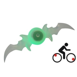 LED LAMPKA DO SZPRYCH W ROWERZE MIGAJĄCA LED BIKE 3-FUNCT. PP no batteries