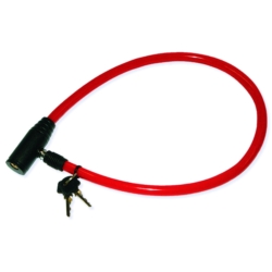 CABLE BIKE LOCK 600MM COLOR MIX