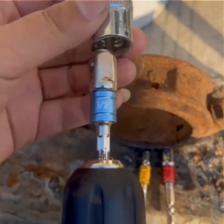 ADATTATORE SET 1/2" 3/8" 1/4" HEX SHANK 3X