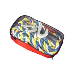 ABSCHLEPPSEIL 3000KG 12MM x3.9M S-HOOKS WALLET