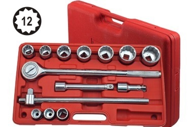 CLES A DOUILLE 3/4'' 22-50MM 12-STAR 14X