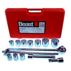 CLES A DOUILLE 3/4'' 22-50MM 12-STAR 14X