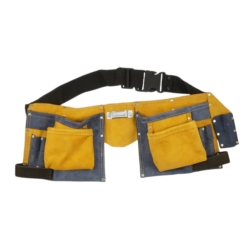 WERKZEUGGURTEL LEATHER LEATHER DOUBLE COLOUR