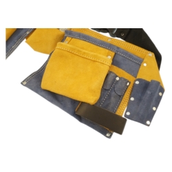 WERKZEUGGURTEL LEATHER LEATHER DOUBLE COLOUR