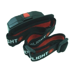 LAMPADA PER LA TESTA COB 3W+ COB RED light 2xAAA
