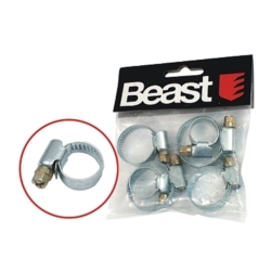 ZACISKI DO WĘŻY OPASKI ZACISKOWE METALOWE 2x(10-16, 16-25, 20-32MM)