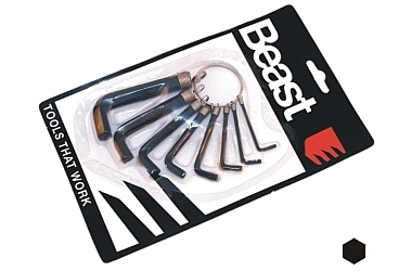 JUEGO DE LLAVES HEX 2-10MM 8X