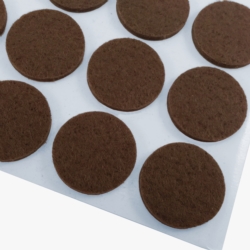 PODKŁADKI FILCOWE POD MEBLE 24X 28x3MM FELT ROUND