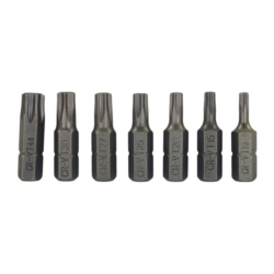 KOŃCÓWKI WKRĘTAKOWE BITY Z UCHWYTEM 33 BITS CR-V MAGNETIC PZ x7 PH x7 SLx5 HEX x6 TORX x7