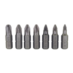 KOŃCÓWKI WKRĘTAKOWE BITY Z UCHWYTEM 33 BITS CR-V MAGNETIC PZ x7 PH x7 SLx5 HEX x6 TORX x7