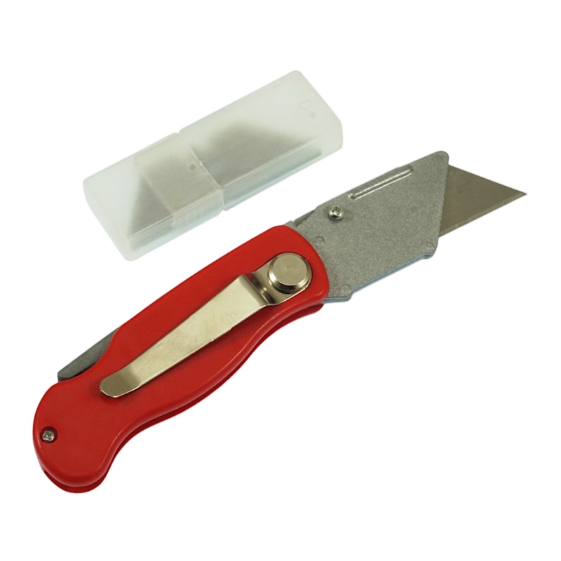 NÓŻ SKŁADANY Z WYMIENNYM OSTRZEM FOLDED +5 BLADES