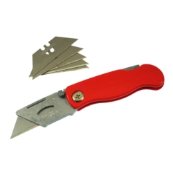 NÓŻ SKŁADANY Z WYMIENNYM OSTRZEM FOLDED +5 BLADES
