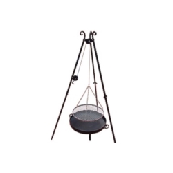 GRILL OGRODOWY  RUSZT ŻELIWNY 175x60CM