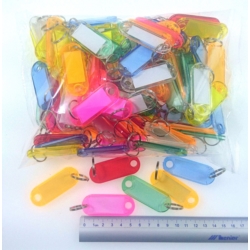 ETYKIETKI DO KLUCZY 2-S 100X 57x22MM COLOR MIX 2-SIDE