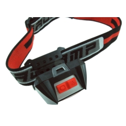 KOPFLAMPE LED 3W+ 2red LED SENSOR 900mAh lithium USB