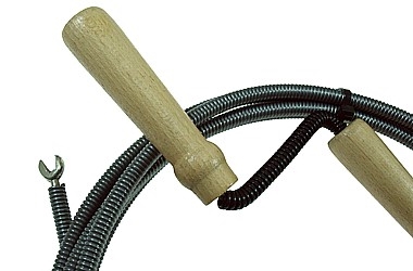 PRZETYKACZ RUR - SPIRALA KANALIZACYJNA - ŻMIJKA 10MMx15M HEAVY DUTY