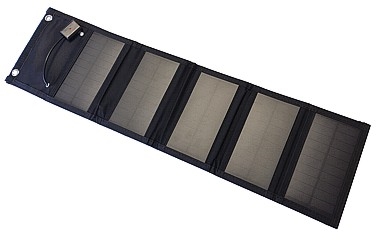 PANEL SOLARNY TURYSTYCZNY ŁADOWARKA TELEFONU 15W USB 5V/2.1A 650x100x30mm