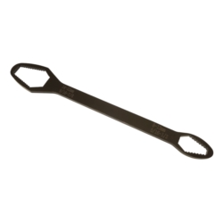 KLUCZ UNIWERSALNY PŁASKI OCZKOWY 260MM 8 - 22MM BLACK