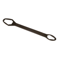 KLUCZ UNIWERSALNY PŁASKI OCZKOWY 260MM 8 - 22MM BLACK