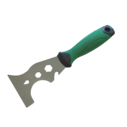 SZPACHELKA WIELOFUNKCYJNA NIERDZEWNA SKROBAK 75MM STAINLESS MULTIFUNCTION 14-IN-1